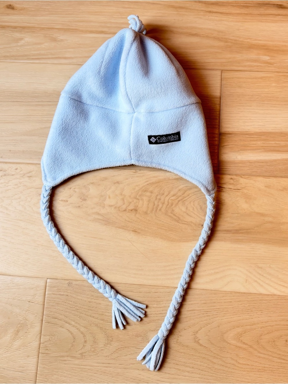 Columbia Sportswear Women’s Fleece Earflap Winter Hat Light Blue Size S/M